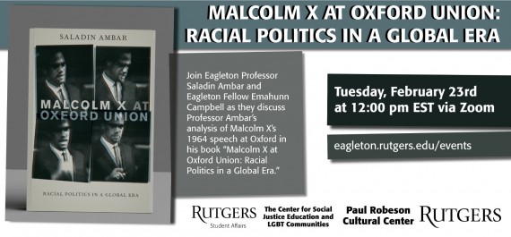 Malcolm X at Oxford Union: Racial Politics in a Global Era